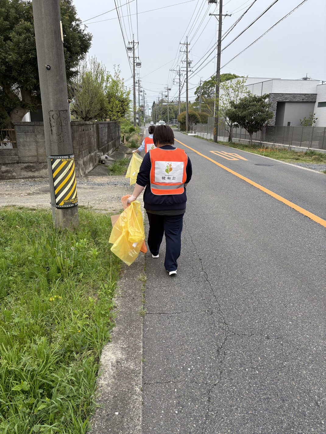 長深地区の清掃活動に参加しました！